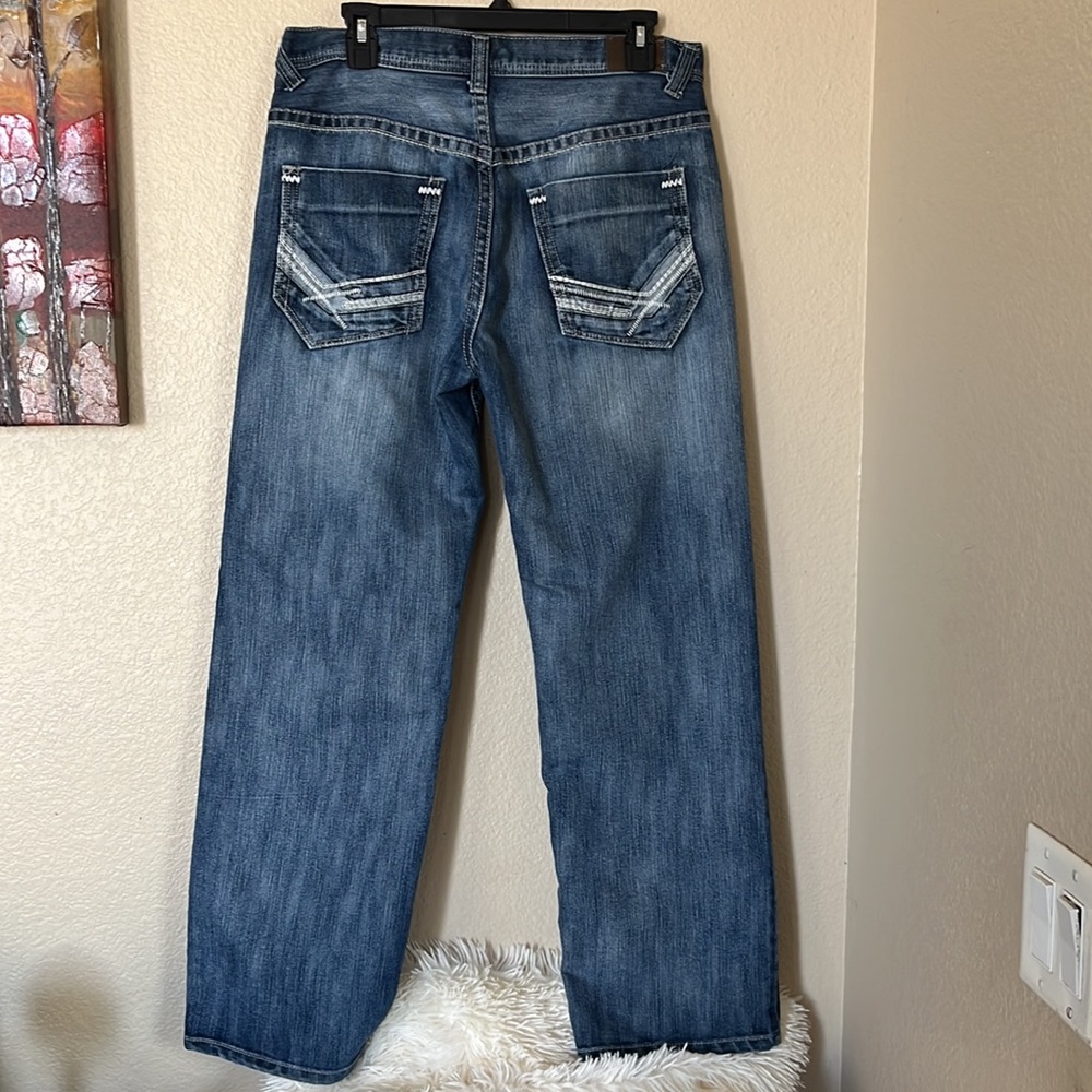 Carbon wash off Jeans sz 31/32 - Picture 2 of 8
